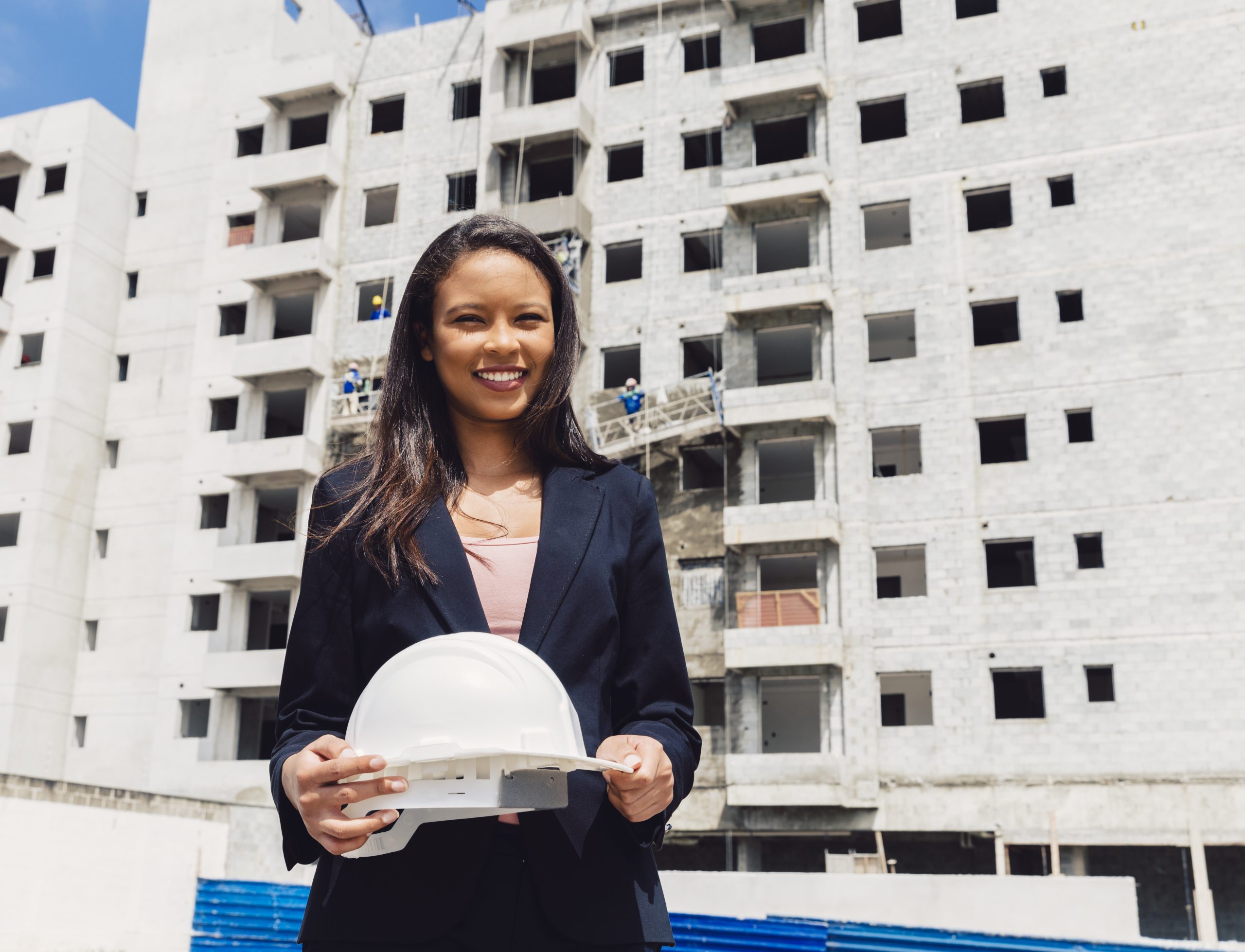 Suivi de chantier par l'équipe Houleye Immo